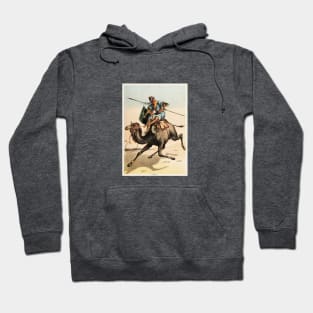 Camel chromolithograph Hoodie